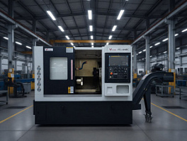 Токарный станок с наклонной станиной VYMAT HTC-4640M, 11 кВт, FANUC oi TF PLUS (5)